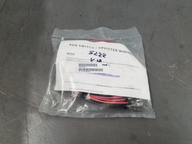 2018 Ram 3500 Laramie DRW Diesel 4x4 Upfitter Aux Wiring Kit #5222 V10
