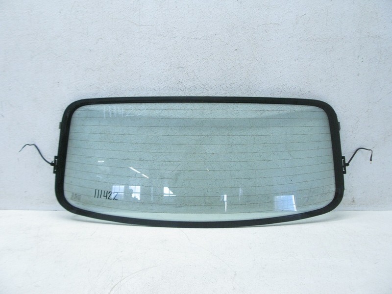02-09 AUDI B7 A4 S4 RS4 CONVERTIBLE QUATTRO REAR WINDSHIELD WINDOW GLASS 111422