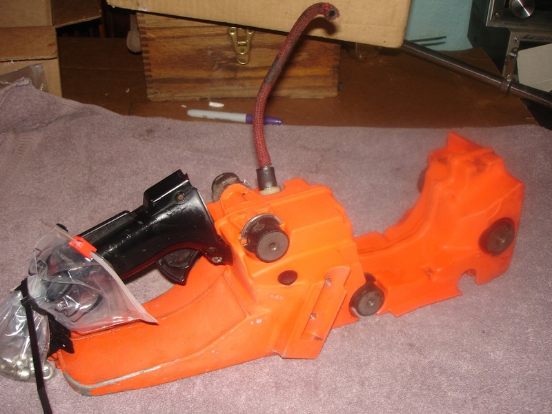 Dolmar 343 throttle gas tankcut offsaw part Bin 657