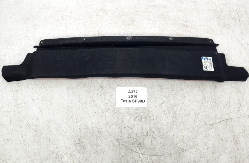 ✅ 2012-2020 OEM Tesla Model S Rear Interior Trunk Wall Carpet Cover Trim