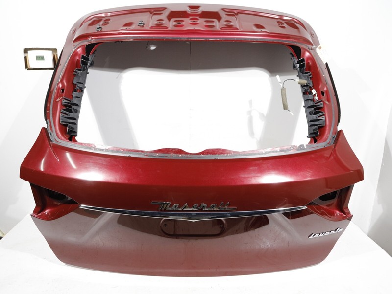 17-22 MASERATI LEVANTE M161 TRUNK LID LIFTGATE SHELL WIRING ROSSO RED OEM 69K