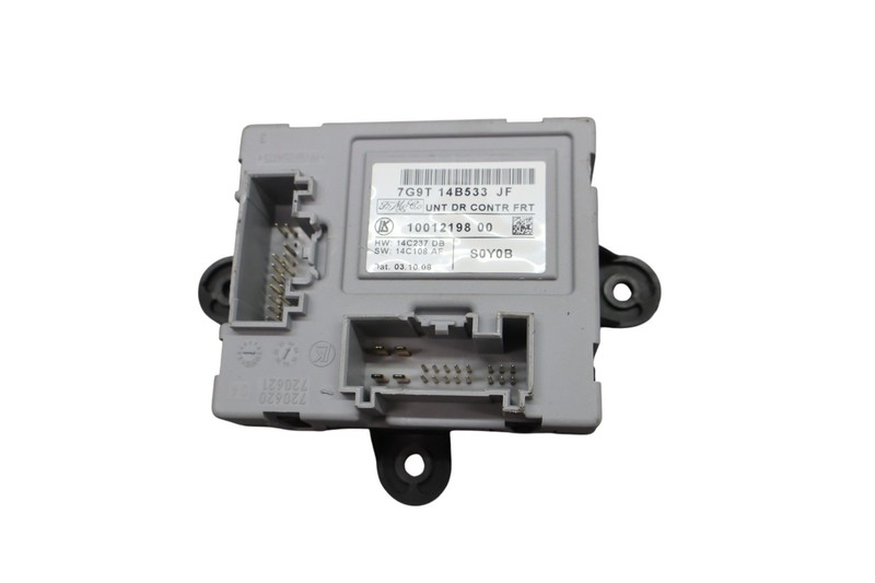 09-11 Jaguar XF Front Right Passenger Side Door Control Module 7G9T14B533JD OEM