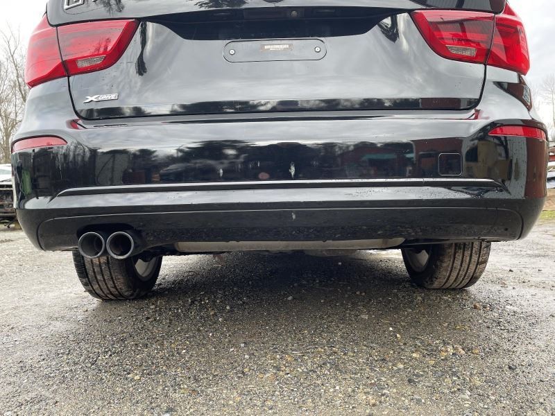 REAR BUMPER COVER BLACK PC: 668 FITS 17-19 BMW 330i GT 38866