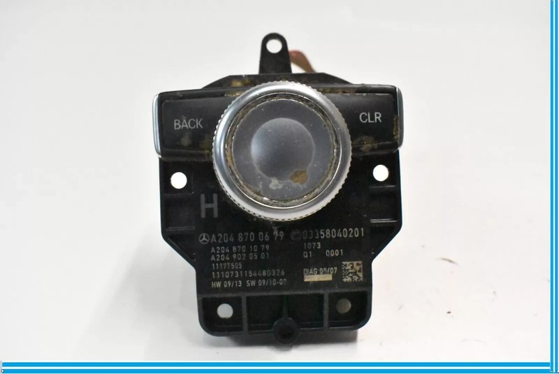 08-12 Mercedes W204 C350 GLK350 Console Command Controller Knob Multi Switch OEM