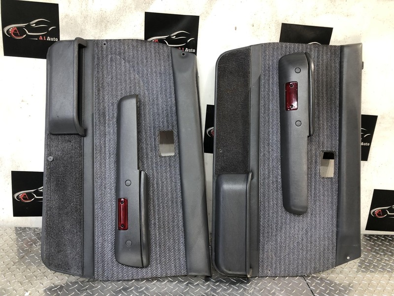1990 - 1995 Toyota 4Runner 4 Runner Left Right Door Panels Cards Clean Gray.