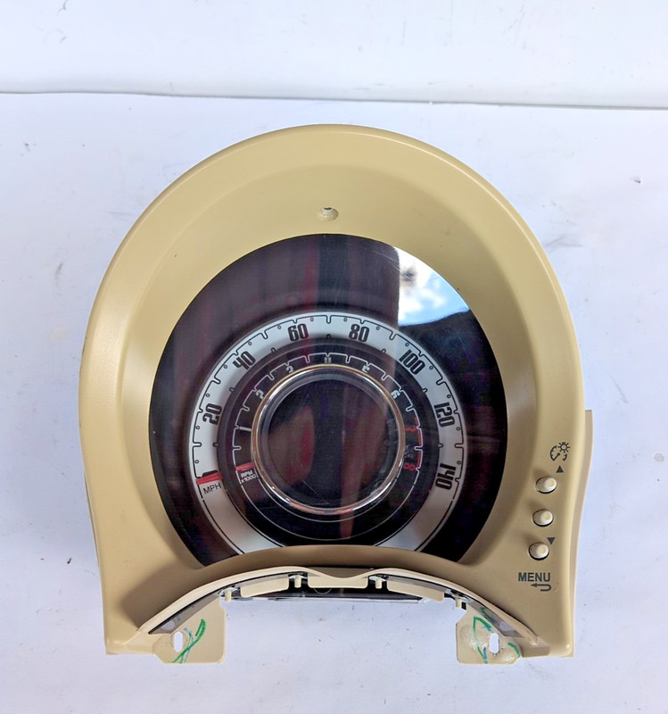 2012-2017 Fiat 500 Speedometer Instrument Cluster W Bezel 150,944 mi 5KX84JW4AB