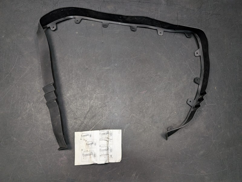 Front Bumper Lower Air Deflector 2021 Chevrolet Malibu 23397792 2016 2017 - 2024