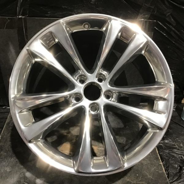 2018-2019 Ford Explorer 10184 Wheel 20x8.5 5 Split Spoke Rim Polished JB5Z1007B