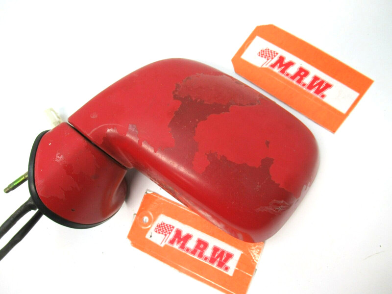 DOOR MIRROR GLASS POWER LEFT DRIVER SIDE RED LH 00 01 02 03 04 05 MR2 SPYDER