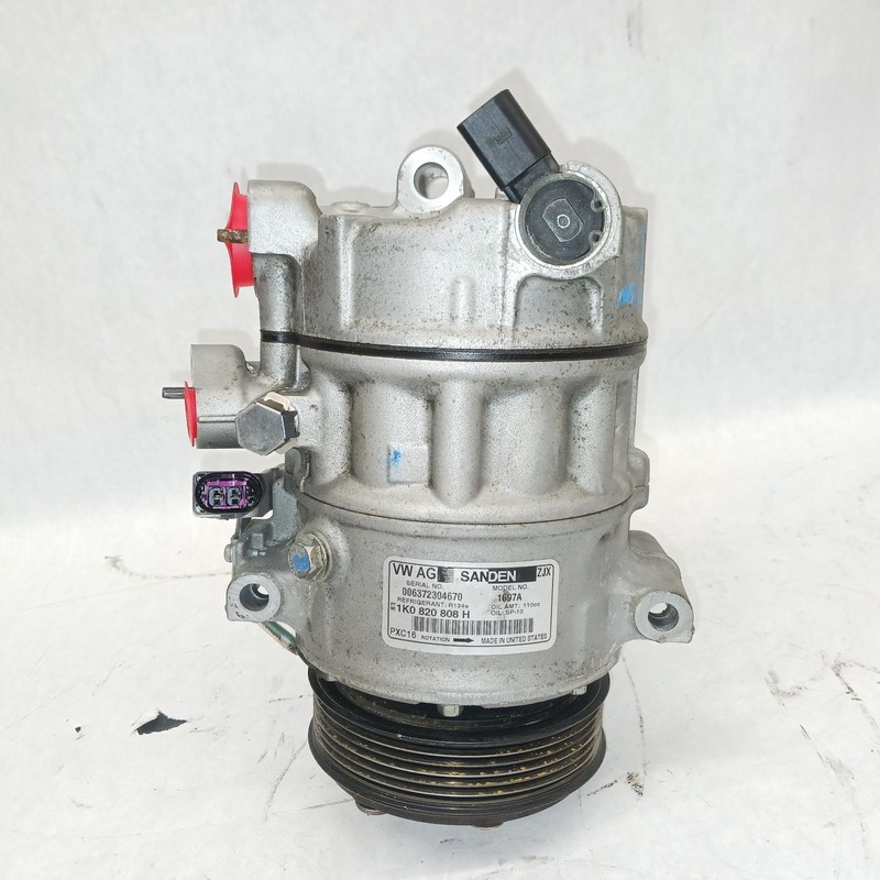 16-'17 VOLKSWAGEN BEETLE AC Compressor 1.8L 70k miles OEM 1 Year Wnty!