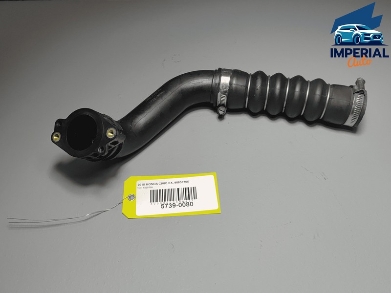 Honda Civic 2016-2021 Turbo Intercooler Driver Side Outlet Hose Tube OEM