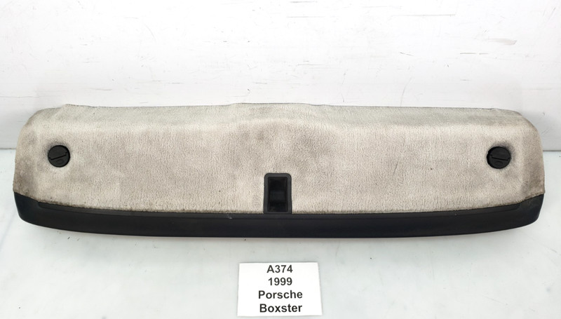 ✅ 97-04 OEM Porsche Boxster 986 Rear Shelf Storage Box Compartment Gray*