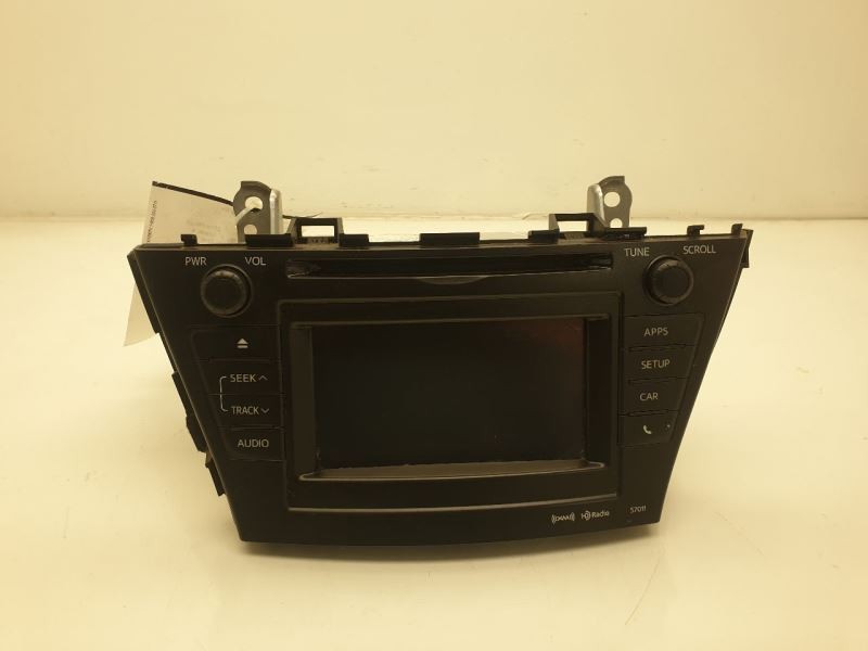 Audio Equipment Radio Prius V VIN Eu 7th And 8th Digit Fits 12-14 PRIUS
