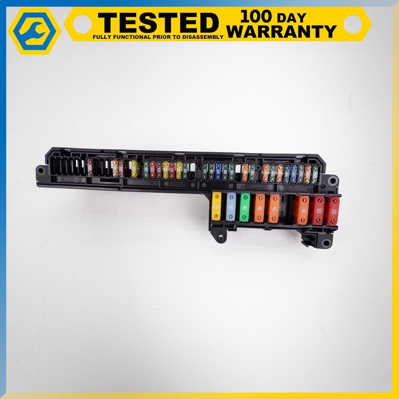 06-10 BMW M6 650CI FRONT RIGHT SIDE DASH BOARD FUSE RELAY BOX ASSEMBLY OEM