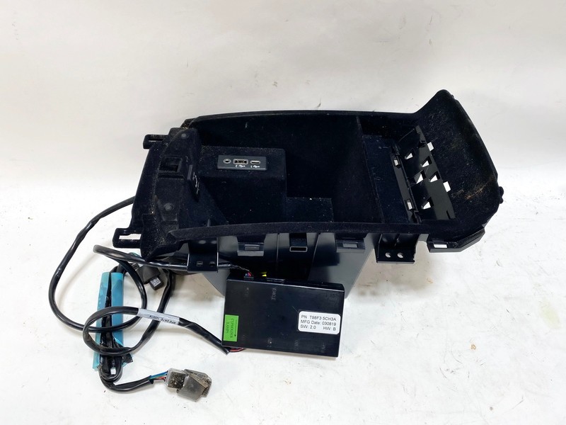 19-23 INFINITI Q50 Q60 CENTER CONSOLE STORAGE BOX W/ BCM BODY CONTROL MODULE OEM