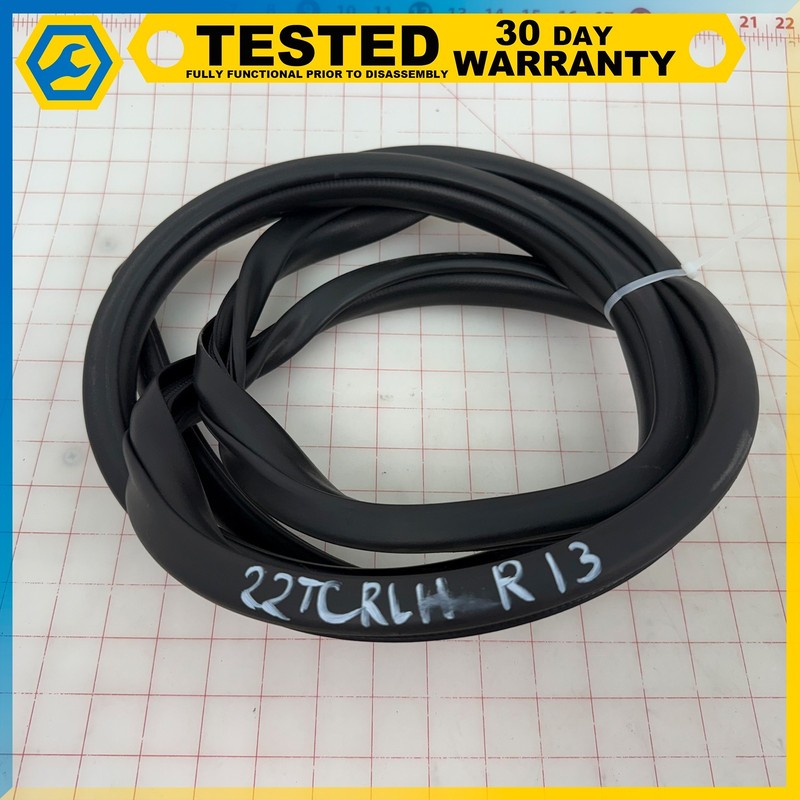 20-26 TOYOTA COROLLA SEDAN REAR LEFT DRIVER SIDE DOOR WEATHER STRIP SEAL OEM