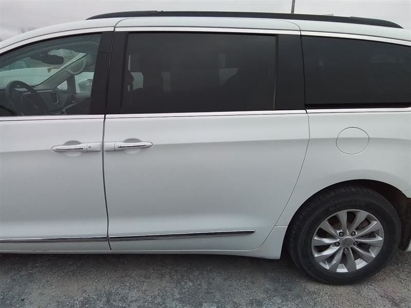 Driver Rear Side Door Movable Tempered Glass Fits 17-23 PACIFICA 3374439