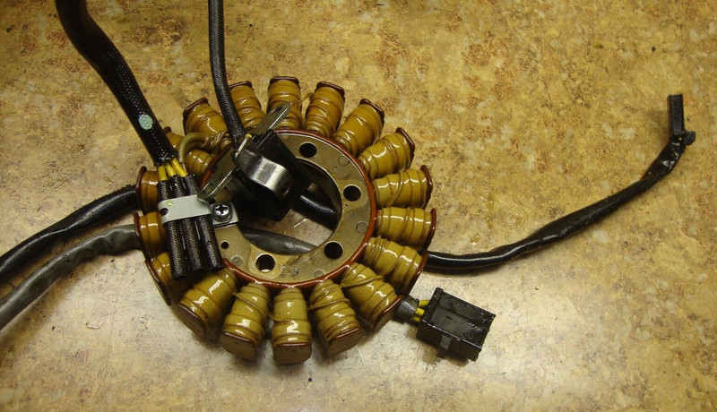 2008 Kawasaki Ninja EX250 EX 250 J EX250J Engine Stator Coil Magneto Generator
