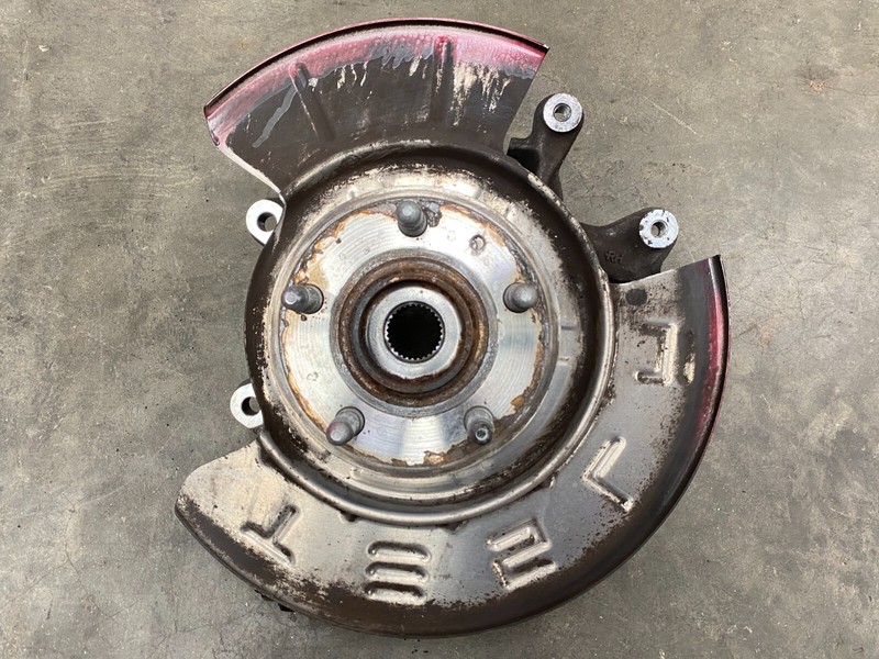 ⭐2012-2015 TESLA MODEL S AWD REAR RIGHT PASS SPINDLE KNUCKLE HUB OEM LOT2365