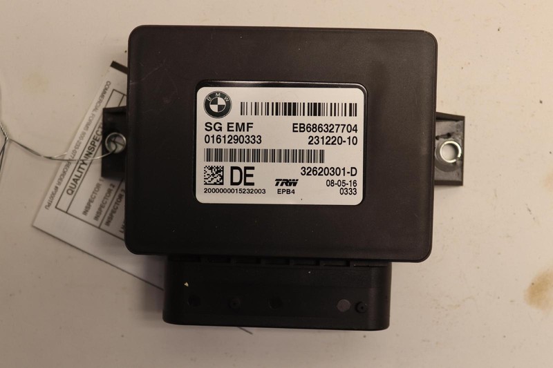 2011-2016 BMW 535I F10 EMF ELECTRIC PARKING BRAKE ACTUATOR MODULE OEM