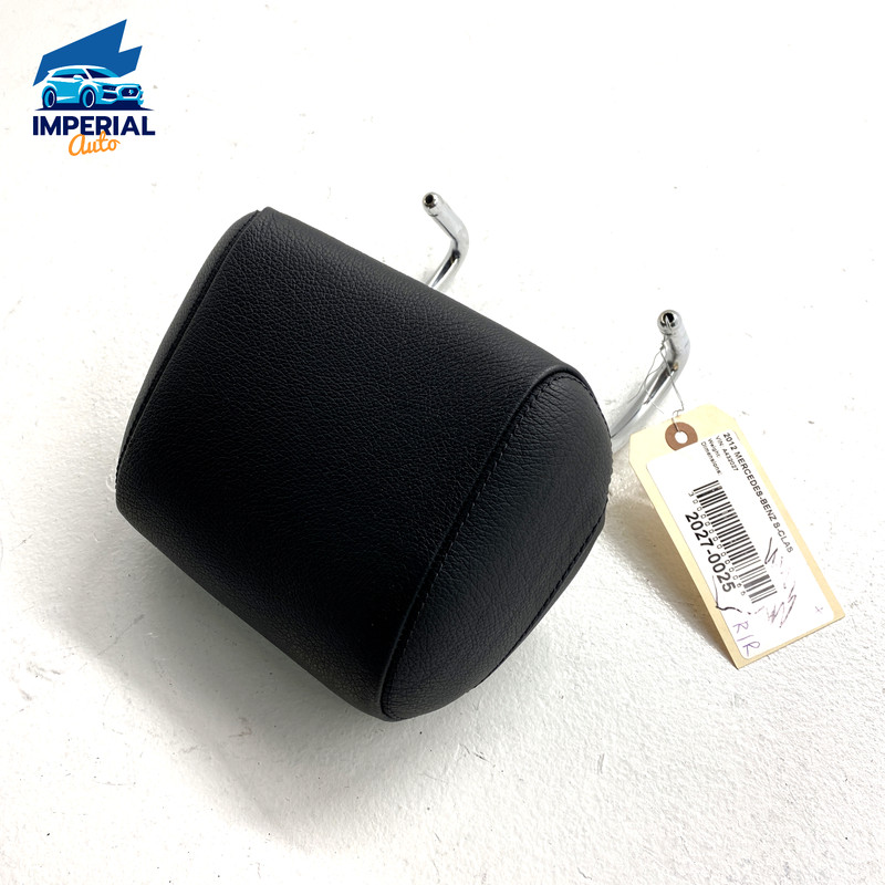07-12 Mercedes S550 S400 S600 S350 Rear Right Passenger Seat Headrest Black OEM