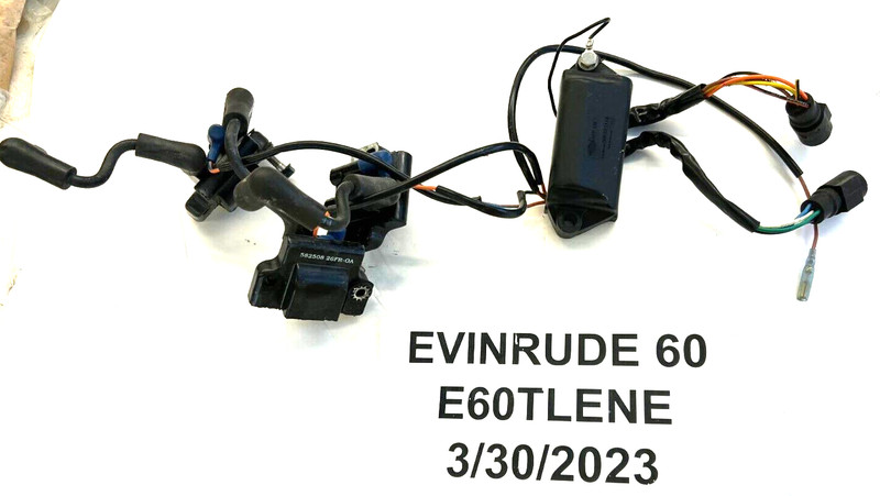 Johnson Evinrude OMC 60hp 0583748 Power Pack FRESHWATER!!