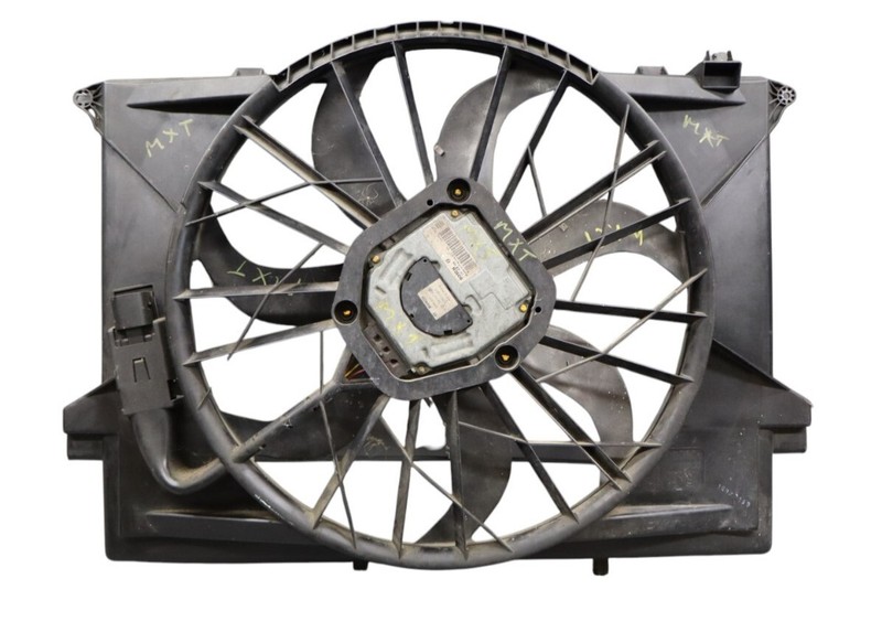 03-12 Mercedes R230 SL500 SL550 Engine Motor Cooling Radiator Fan Assembly OEM