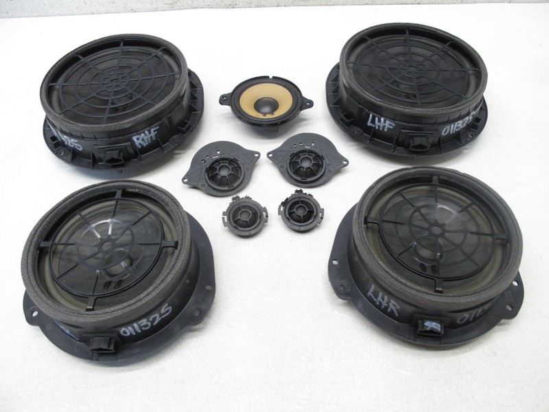 17-24 AUDI B9 A4 S4 DOOR TWEETER SPEAKER SET FRONT REAR LEFT RIGHT OEM 011325