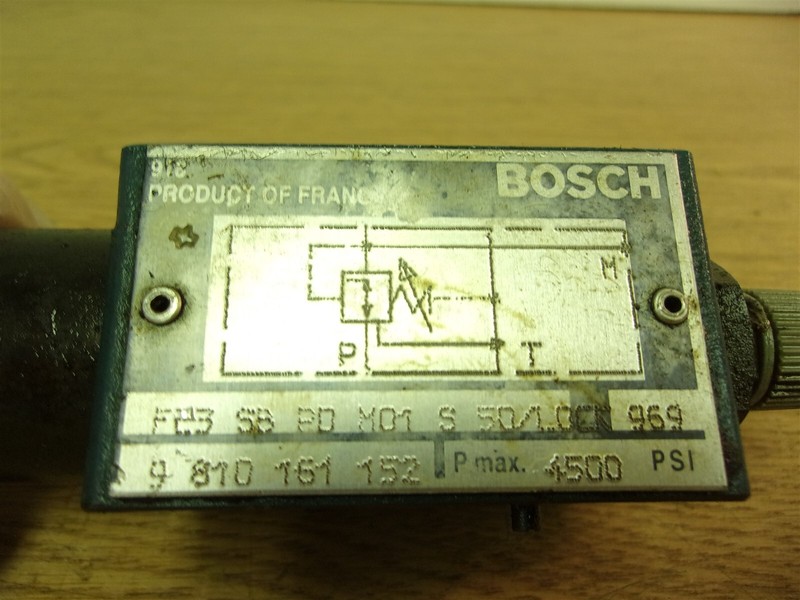 Bosch 9 810 161 152 Pressure Reducing Valve *FREE SHIPPING*