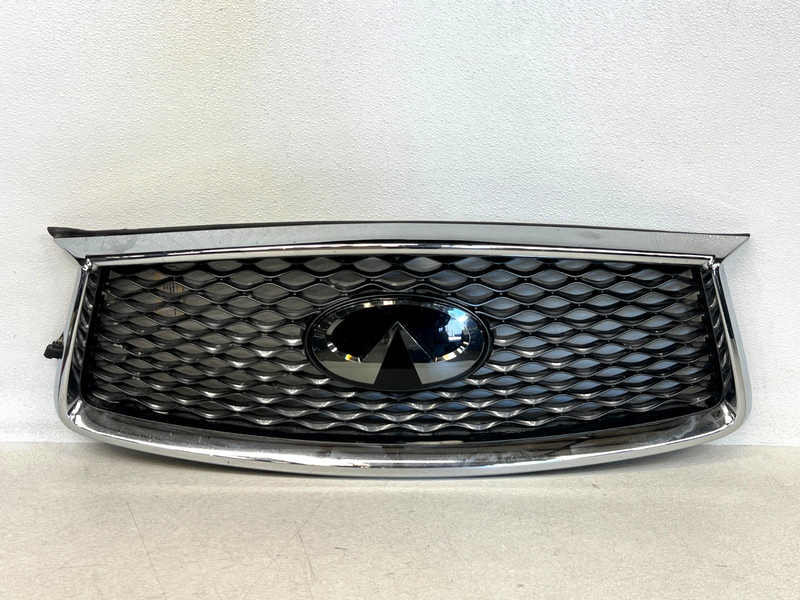 ⭐2019-2024 INFINITI QX50 FRONT BUMPER UPPER GRILLE COVER W/CAMERA OEM LOT2742