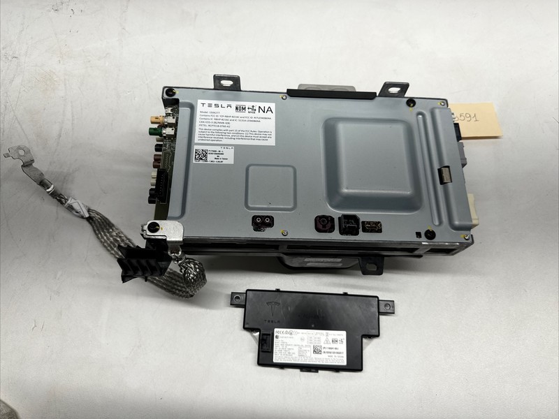 2021 Tesla Y AWD MCU Computer w/sec&key Intel3591 VIN-5YJYGDEE0MF285784 U1