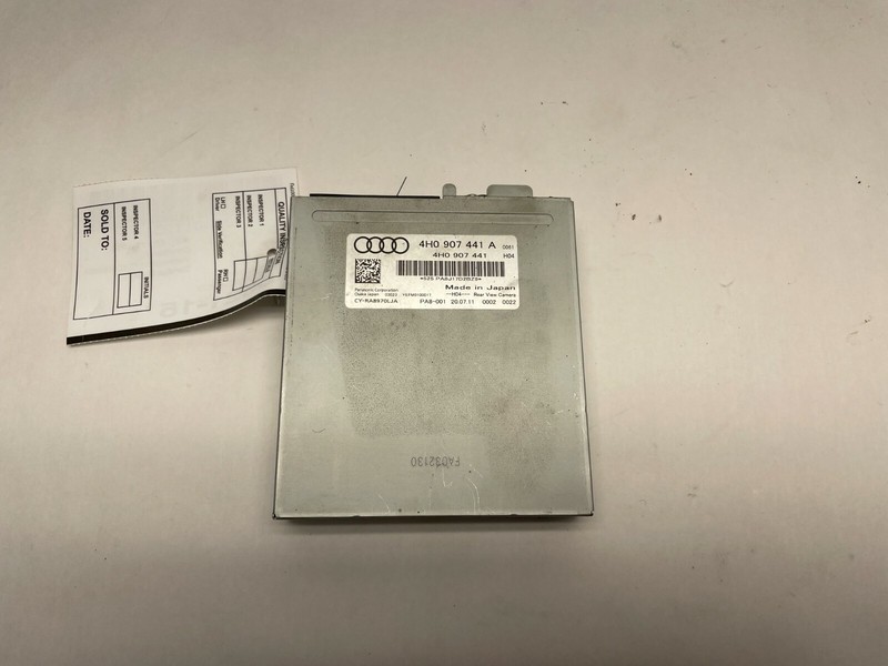 2012 AUDI A8L A8 REAR VIEW CAMERA PARKING MODULE UNIT 4H0907441A