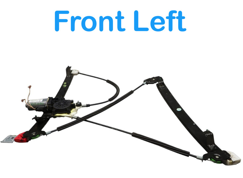 03-13 Maserati Quattroporte M139 Front Left Side Window Regulator Motor Oem
