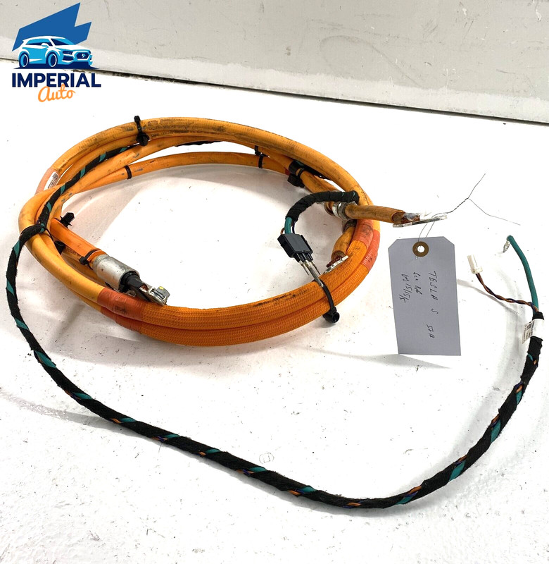 12-16 Tesla Model S HV HARNESS HVJB TO CHARGE PORT GEN2 REAR HVJB TO GEN1 OEM π