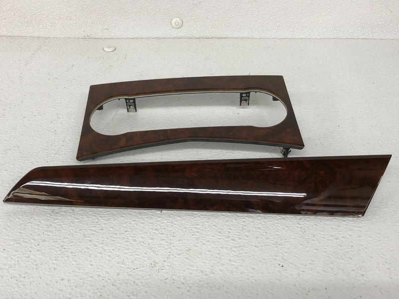 ⭐08-14 MERCEDES BENZ C300 CLIMATE CONTROL AND DOOR PANEL TRIM WOOD OEM LOT2320