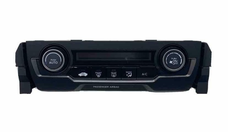 2017 2019 HONDA CIVIC LX HVAC AC HEATER CONTROL PANEL ASSY OEM 79600TGGA11