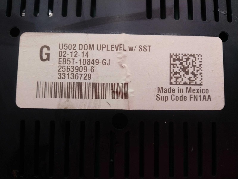 2014 Ford Explorer Speedometer Gauge OEM Grey 95K Miles NJ25-25090-632443