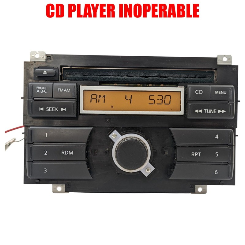 2009-2012 Nissan Xterra Frontier Radio Stereo CD Player Bezel Vents OEM TESTED
