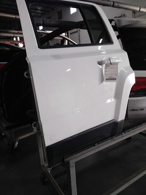 2016 Jeep Patriot Rear Left Door White OEM Good Condition 4DR SUV 182754