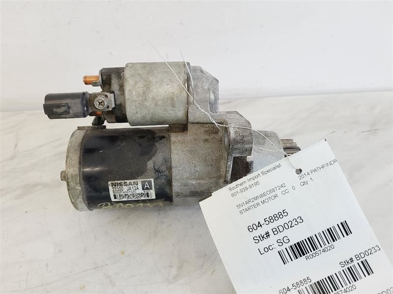 Starter Motor 6 Cylinder Fits 13-14 17 PATHFINDER 574020