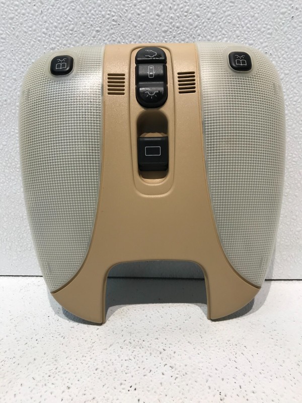00-06 Mercedes W215 CL500 S430 S55 AMG Overhead Reading Dome Light Tan OEM