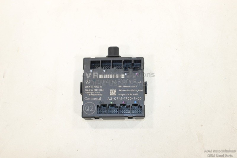 2014-2019 MERCEDES CLA250 C117 FRONT RIGHT DOOR CONTROL MODULE OEM A1669000618