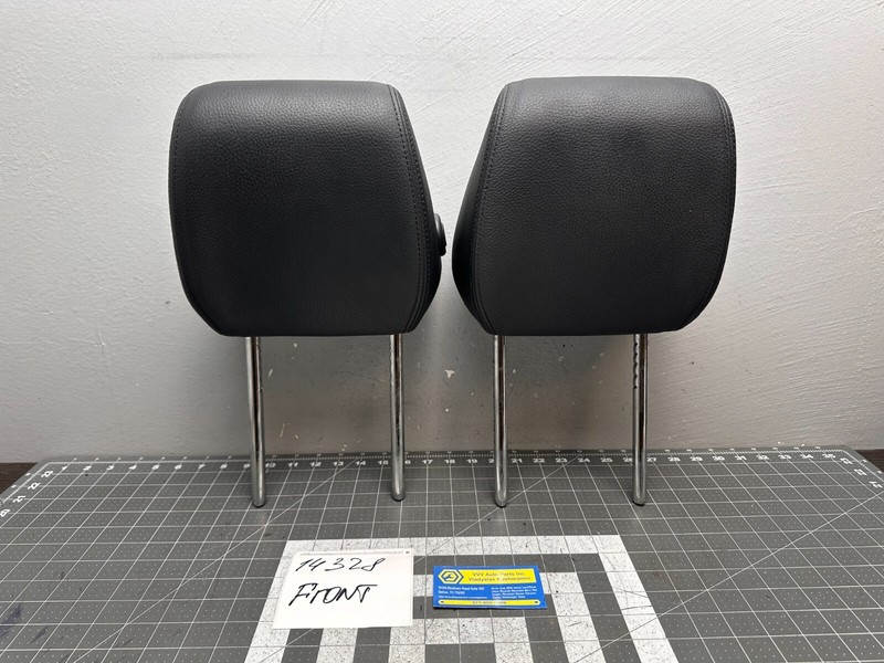 12-20 BMW F30 320i 328i 330i FRONT LEFT RIGHT SET SEAT HEADREST OEM