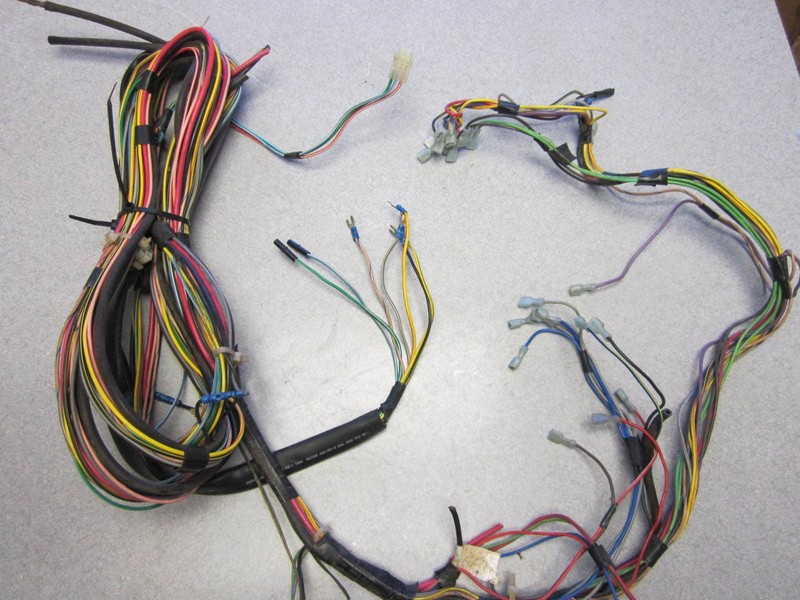 Force 120Hp Outboard Engine to Dash Wire Harness 19'