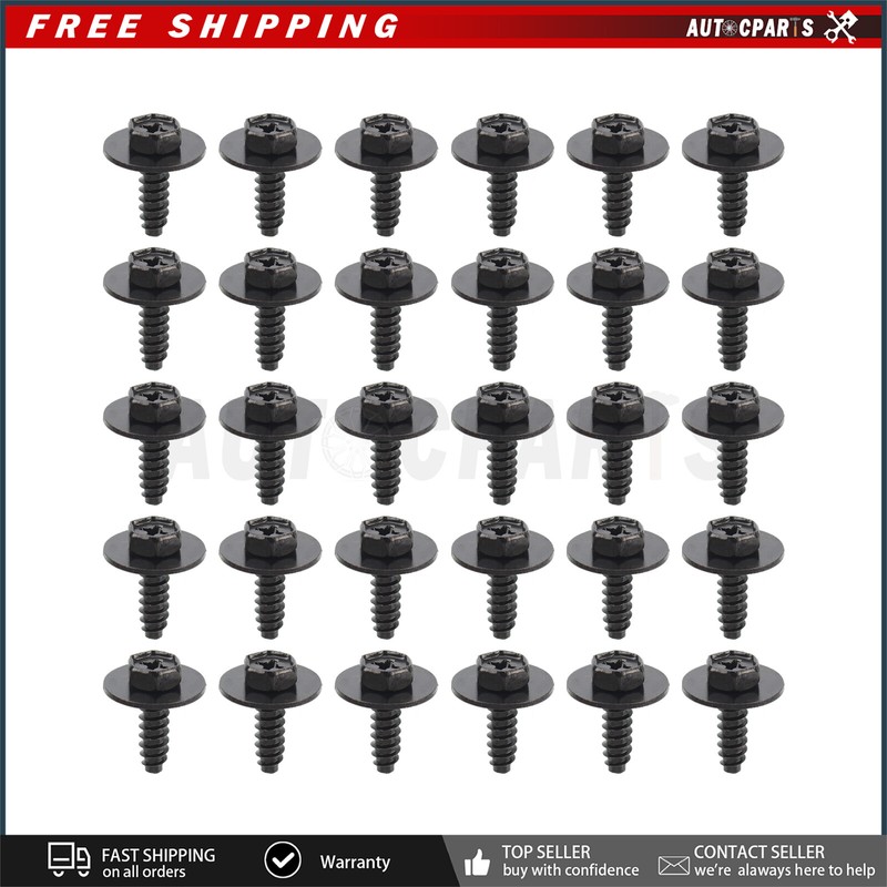 9CF600516B Screw Parts Fittings For Mazda CX-5 CX-7 For Mazda RX-7 RX-8 30PCS