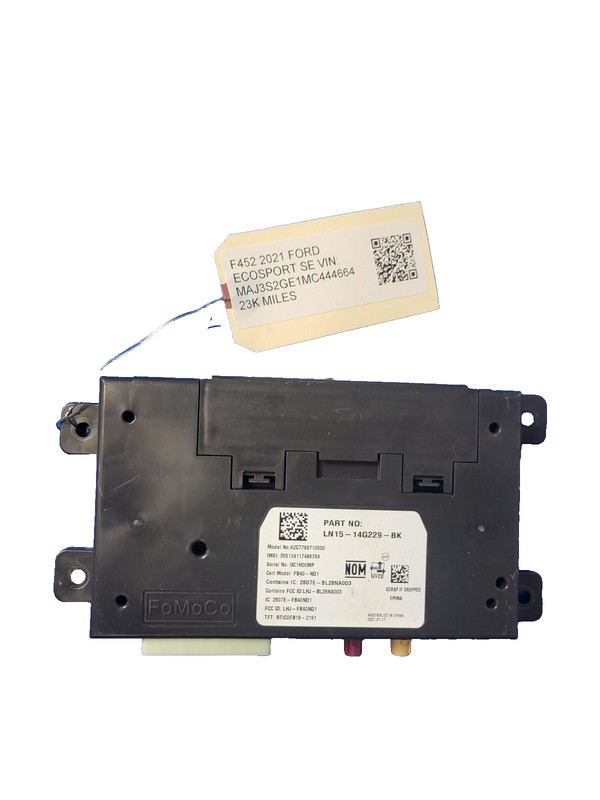 Used Oem Ford Telematics Communication Module for 2018-2021 Ecosport SE 1.0L