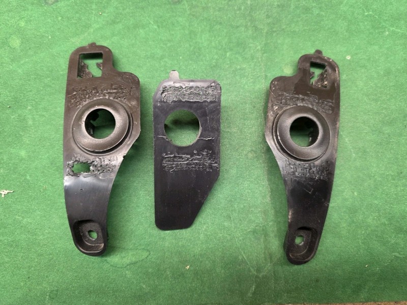 2023 2024 2025 BMW X5 G05 Rear Lower Bumper 3 Parking Sensors Brackets OEM