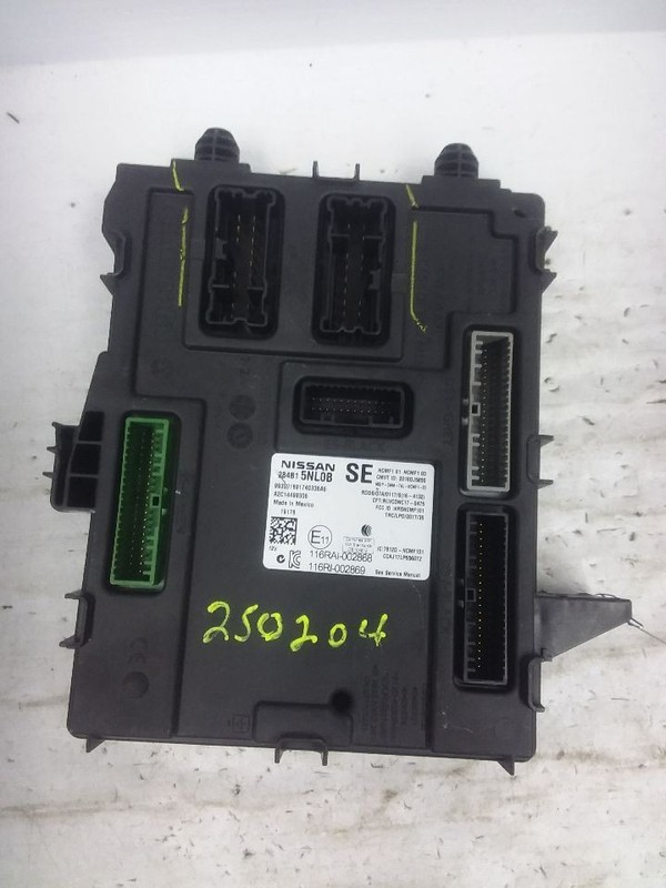 Body Control Module BCM Right Hand Dash Fits 19-21 INFINITI QX50 284B15NL0B