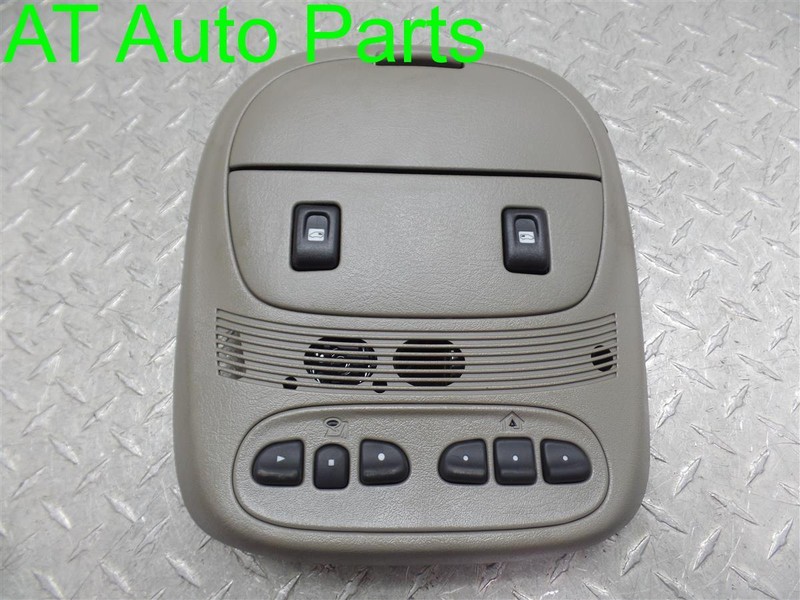 02 03 04 TRAILBLAZER ENVOY RAINIER SSR S10 ROOF CONSOLE 88937209