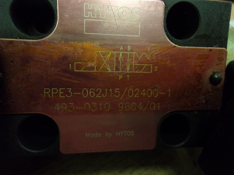 Hytos RPE3-062J15702-400-1 Control Valve w/ Murr Electronik 3124033
